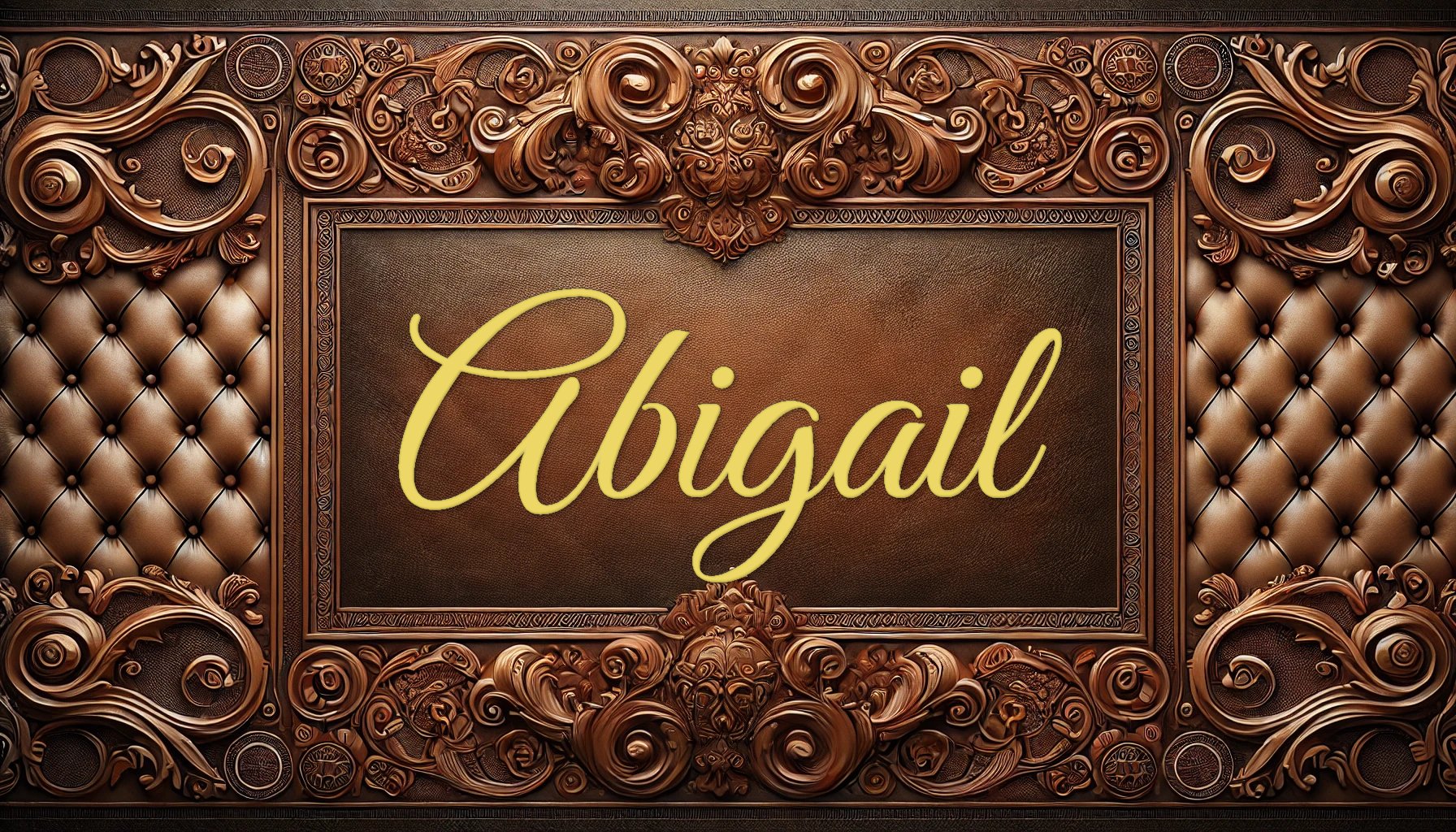 Abigail: Semnificația numelui