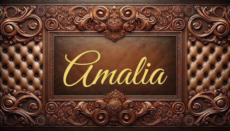 Amalia: Semnificația numelui