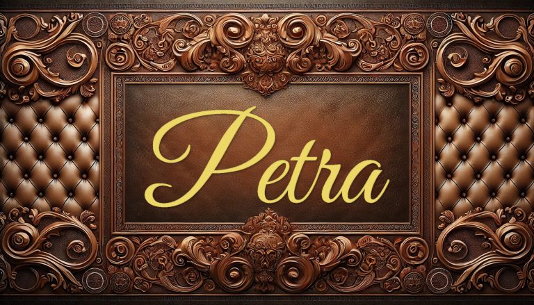 Petra: Semnificația numelui
